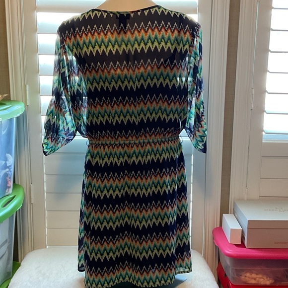 Rue21 Zigzag Pattern Mini Dress - Multicolor - Picture 4 of 7